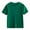 Green, variant on Girls Short Sleeve T Shirts Kids Solid Color Crewneck Summer Basic Oversized Tops Fashion Tees Outdoor Travel for Boys and Girls 5-14 Years
