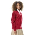 thumbnail image 5 of Classroom School Uniforms Big Kid Cardigan Sweater 56432, XL, Red, 5 of 7