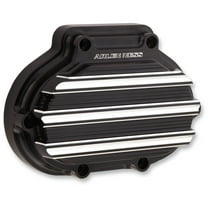 Arlen Ness 10-Gauge Billet Black Transmission Side Cover (03-813)