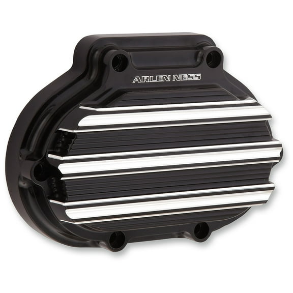 Arlen Ness 10-Gauge Billet Black Transmission Side Cover (03-813)