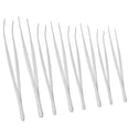 thumbnail image 4 of KAKOWELY 8 pinzas de acero inoxidable para tazas de té, pinzas antiescaldaduras, pinzas de reparación para la alimentación del jardín., 4 of 4