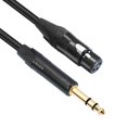 thumbnail image 4 of 6.35mm to Female 3Pin Cable Low Noise Enhances Sound for Recording and Playback Microphone Cable, 4 of 9