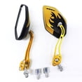 thumbnail image 3 of TopOne 1 Pair Motorcycle Rear View Side Mirrors Auxiliary Rearview Mirror Universal Modified Parts forScooter, 3 of 7