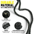 thumbnail image 2 of Weighted Jump Rope for Fitness - 9.8ft Heavy Battle Ropes for Exercise, 3LB Workout Rope for Women & Men, Skipping Rope For Gym Training, Home Workout, 2 of 6