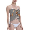 thumbnail image 4 of Disketp I Like Big Digger Women Swimsuit Cover Up Short Chiffon Summer Beach Sarong Bikini Wrap Skirt Bathing Suit, 4 of 7