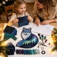 thumbnail image 6 of DIY Embroidery Kit for Beginners, Forest Wildlife Hand Stitching Kit Complete Supplies, Embroidery Kit for Adults Kids Handmade Gift, Forest Embroidery Kit for Wall Decor Craft Gift, 6 of 6