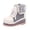 Black, variant on Platform Wedge Ankle Boots for Women Plus Size Lolita Costume Dress Boots Sweet Plaid Pattern Lace Strappy Fold Over Short Booties