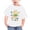 White, variant on Uxgjfwu Kids Clothes Shirts For Kids Short Sleeve Graphic T-Shirt Round Neck Crop Top For 3-14 Years Girls And Boy T-Shirt Tee 5-6 Years