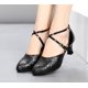 thumbnail image 1 of Zapatos de baile latino de suela blanda, zapatos de salón para mujer, zapatos de baile para niñas, zapatillas de baile, zapatos latinos de práctica de tacón alto, 1 of 5