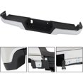 thumbnail image 4 of labwork Chrome Rear Step Bumper Assembly without Parking Aid Sensor Holes Replacement for 2017-2022 F-250 F-350 Super Duty, 4 of 7