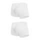 thumbnail image 4 of Sonducket Calzoncillos de algodón Elástico Transpirable Ropa interior Estiramiento Desechables Bragas portátiles Boyshort Calzoncillos Blanco 2Conjunto, 4 of 6