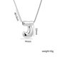 thumbnail image 1 of Collar para Mamá,Joyería de Aleación Personalizada de la Carta Inicial de Plata para Ella,Regalo para el Aniversario Del Cumpleaños de la Madre,Collar con Iniciales, 1 of 2