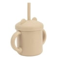 thumbnail image 2 of 1 taza de silicona con forma de panda para bebé, resistente a caídas, con asas y tapa con boquilla., 2 of 14