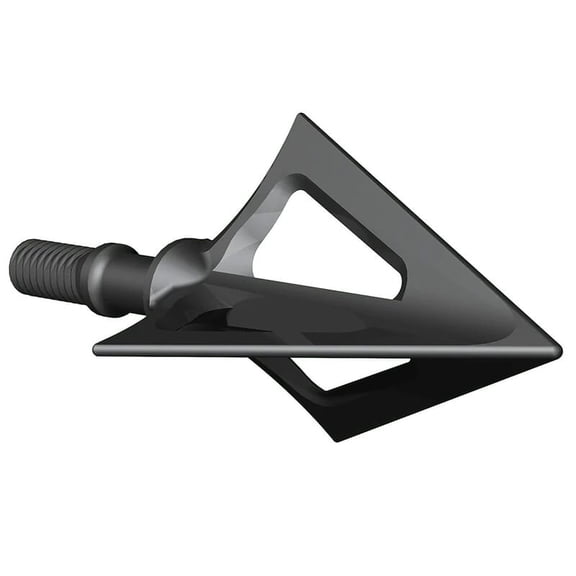 G5 Outdoors Montec Pre-Season 100gr Broadhead, One-Piece Construction, Black Wear-Resistant Coating, 3 Pack (114)