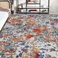 thumbnail image 5 of Superior Kalina Abstract Indoor/Outdoor Area Rug, Cream, 7' 10" x 9' 10", 5 of 9