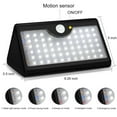 thumbnail image 6 of Vikakiooze Gardening Items, Bright Solar Power Light Motion Sensor Garden Outdoor Security Wall 60 LED, 6 of 9