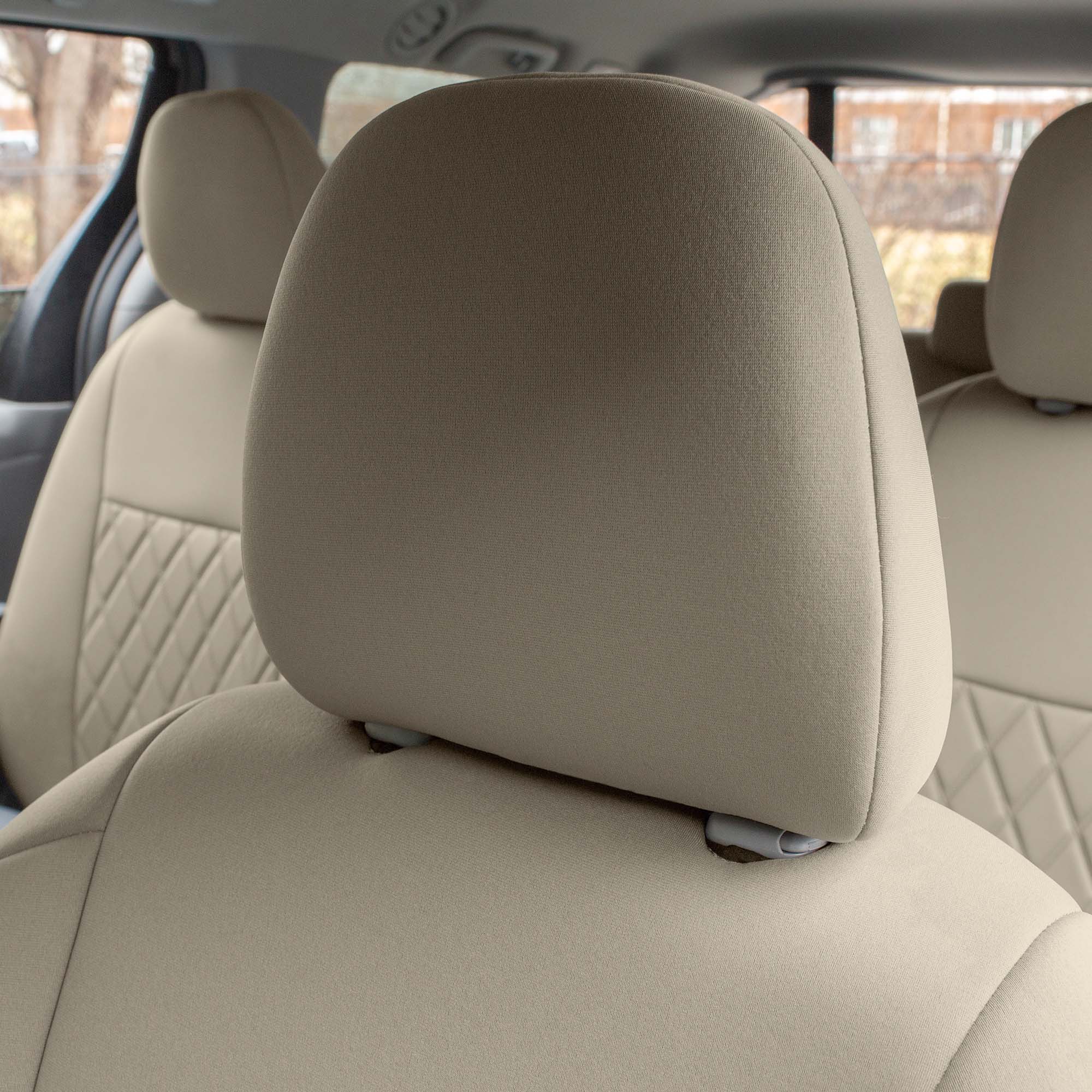 FH Group Custom Fit Car Seat Covers for Toyota Sienna 2011-2020, Car Seat  Cover Full Set, Automotive Seat Covers in COLOR Neoprene, Waterproof and  Washable Seat Covers Solid Beige