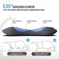 thumbnail image 4 of Triple Fusion Back Massager, Upgraded 3 in 1Back Massager with Warming, Gentle Pulling & Vibration Functions, Relieves Pressure, 135° Ergonomic Contour(Grey), 4 of 8