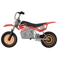 thumbnail image 3 of Razor MX400 Dirt Rocket 24V Toy Motocross Motorcycle Dirt Bike, Red (2 Pack), 3 of 11