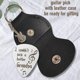 thumbnail image 4 of 1 púa de guitarra de acero inoxidable. No pude elegir un mejor abuelo. Púas de guitarra con soporte para púa de bajo. Regalos musicales., 4 of 6