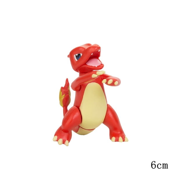 Tomy-figuras de acción de Pokémon, muñecos de colección de mascotas de 3-9cm, Pikachu, Squirtle, Bulbasaur, Charmander, Vulpix, Eevee, Abra, Litten
