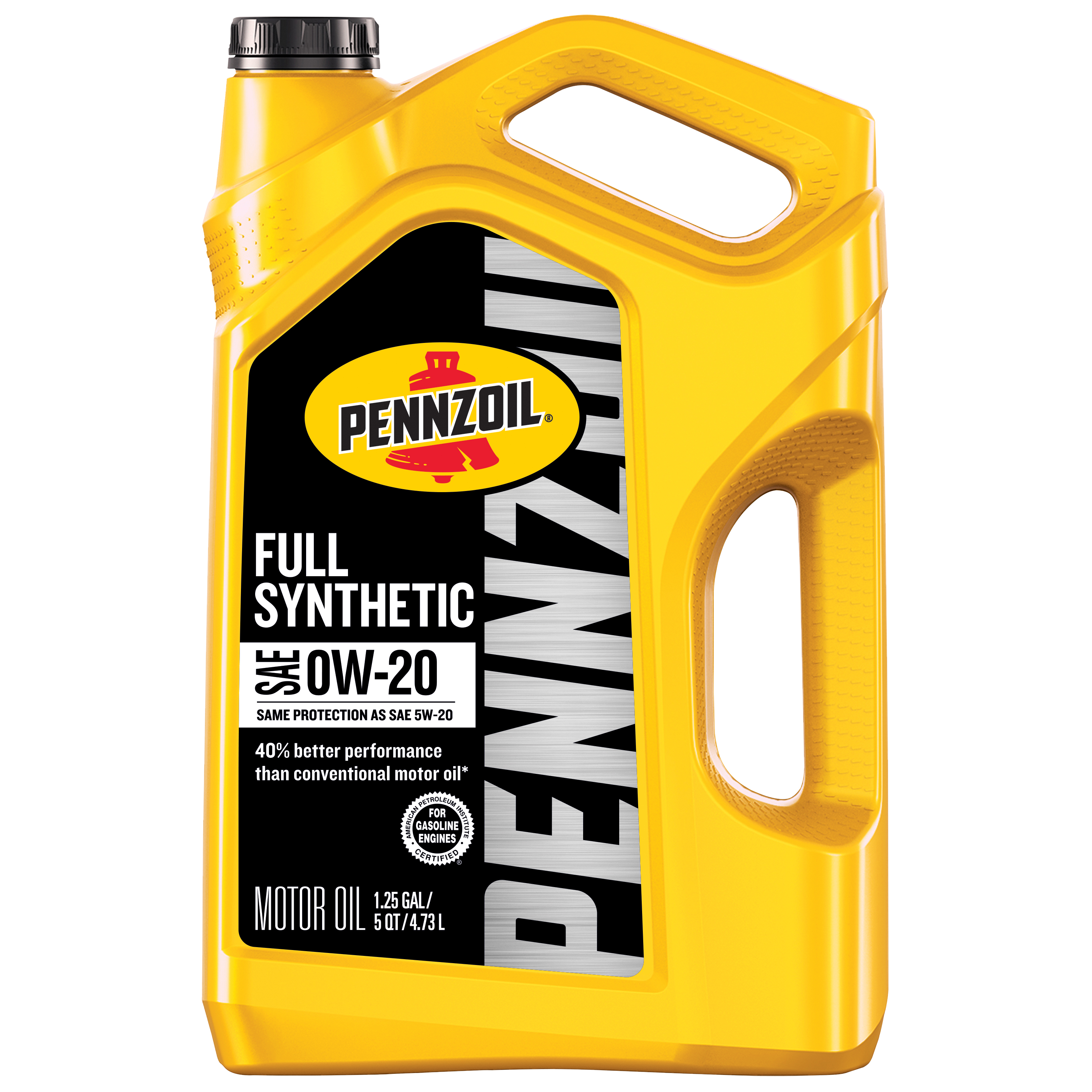 Pennzoil Full Synthetic 0W 20 Motor Oil 5 Quart Walmart