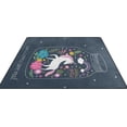 thumbnail image 3 of SKYSONIC 80x58 inch Lightweight Area Rug Mat for Kids Playing Room Home Decor Indoor Floor Rugs Unicorn Are Real Stars, 3 of 6