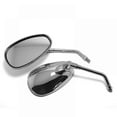 thumbnail image 5 of Motorcycle Mirror, Universal Chrome Motorcycle Mirror For H0nda, Suzuki, Aprilia And Cruiser Scooter2pcs-silver, 5 of 5