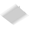 thumbnail image 1 of Air Conditioner Deflector - Square Air Conditioning Deflector | Conditioner Windshield Diffuser Adjustable Register Cover for Ceiling Window Garage Central Outdoor Basement Workplace Furniture, 1 of 8
