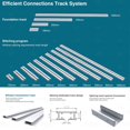 thumbnail image 3 of Quoya Smart Curtains System, Electric Curtain Track with Automated Rail【Motorized and Adjustable Tracks/Rod/Pole (up to 3 metres / 118 inches)】【Quoya WiFi Motor compatible with Alexa】, 3 of 4