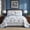 Blue/White/Pale Blue Gray, variant on DUOHONG 100% Cotton Oversized King Bedspread-120x120 Lightweight All-Season Plaid Patchwork Quilt Set, Reversible Farmhouse Brown Beige Cream Quilted Bedspread,3 Pieces