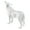 E, variant on Lubelski Arctic Wolf Model Various Realistic White Wolf Miniature Static Model Ornament Plastic Wild Animal Figurine Mini TV Table Decor Kids Educational Toy
