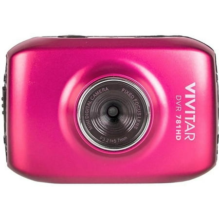 Vivitar 5.1MP ACTION CAMCORDER 720P - Pink (Best Cheap Action Camera India)