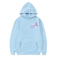 thumbnail image 4 of LIIPEE Fashion Butterfly Graphic Hoodie For Girls Long Sleeve Hooded Sweatshirt With Pockets Kids Cute Casual Pullover,11-12 Years, 4 of 5