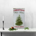 thumbnail image 2 of Northlight 23.5" Rustic Wooden Christmas Tree Farm Hanging Wall Sign, 2 of 4