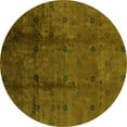 thumbnail image 1 of Ahgly Company Indoor Round Oriental Green Industrial Area Rugs, 8' Round, 1 of 4