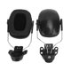 thumbnail image 4 of Orejeras Acoplables para Casco Ticfox Reducción De Ruido de Seguridad ABS Esponja, 4 of 14