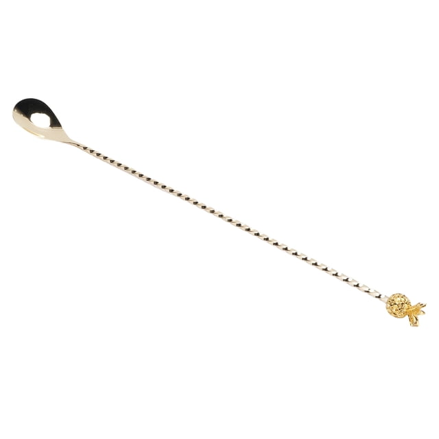 CUCHARA DE MEZCLA DE BARES, CUCHARADA DE ACERO INOXIDABLE DE ACERO INOXIDABLE CUCHARA DE MEZCLA DE MEZCLA PARA LA CUCHARA DE FIESTA PARA LA FIETA, CUCHARA DE BARRA DE METAL