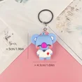 thumbnail image 3 of Porte-clés Pendentif Voiture Animal Mignon en PVC Caoutchouc Souple, 3 of 7