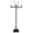 Black White, variant on Wall Mounted Basketball Hoop 35x24 Inch Shatterproof Backboard, Indoor Outdoor Folding Rim with All Weather Net for Garage Backyard Play