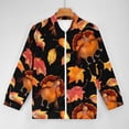thumbnail image 5 of Lightweight Jacket for Men - Thanksgiving Turkey 1 Cuteness Casual Zip Up Bomber Jacket Men Spring Fall Windbreaker Coat with Pocket, 5 of 6
