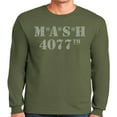 thumbnail image 3 of M.A.S.H 4077th Distressed Double Sided Long Sleeve Shirt-XXXXXL, 3 of 3