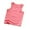 Watermelon Red, variant on Ahuyic Summer Kids' Casual All Match Blouse, Solid Color Loose Sleeveless Top For Girls And Boys,Middle Large Aged Kids Pure Cotton Small Printed T-Shaped Round Neck Tank Top