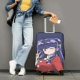 thumbnail image 5 of Ranma 1/2 Travel Luggage Cover Suitcase Protector Washable Elastic Suitcase Baggage Cover Anti-scratch for Wheeled Suitcase Fits 18-32 Inch Luggage (Excluding luggage), 5 of 7