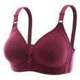thumbnail image 3 of Hfnxid Women Bras Under $ 5.00,Woman's Embroidered Glossy Comfortable Breathable Bra Underwear No Rims, 3 of 3