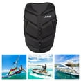 thumbnail image 1 of Universal Zipper Closure Boating Vest Water Jacket for Boating Ski Black XL, 1 of 8