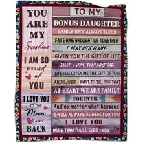 Sister Gifts, Sister Blanket from Sister, Birthday Gifts for Sister, Sister Gifts from Sister Brother, Sister Throw Blankets for Thanksgiving Christmas Mothers Day 50"x60"