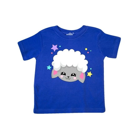 

Inktastic Cute Easter Lamb with Stars Gift Toddler Boy or Toddler Girl T-Shirt