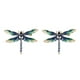 thumbnail image 4 of Guardurnaity Broche elegante de diamantes de imitación brillantes para mujer: exquisito y hermoso pin de solapa y simulación es azul azul 2Conjunto, 4 of 6
