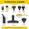 thumbnail image 3 of 10-Piece Accessory Set for Steam Cleaners SC1, SC2, SC3, SC4, SC5 - Includes Nozzles, Brushes, and Cloths, 3 of 5
